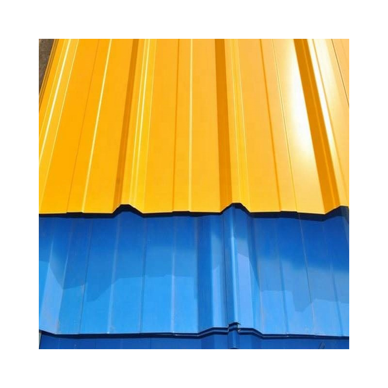 Colorful corrugated board